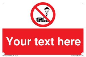 Custom No parasailing